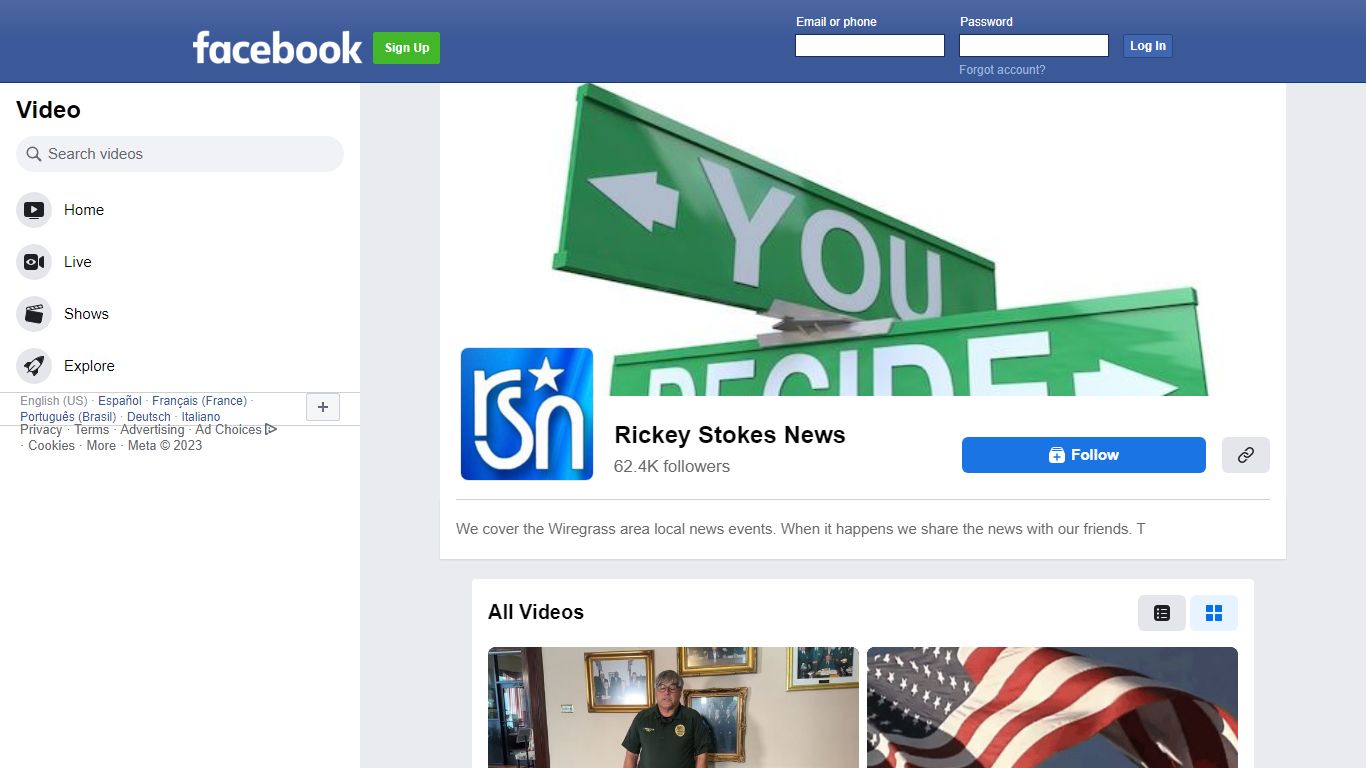 Rickey Stokes News - Facebook